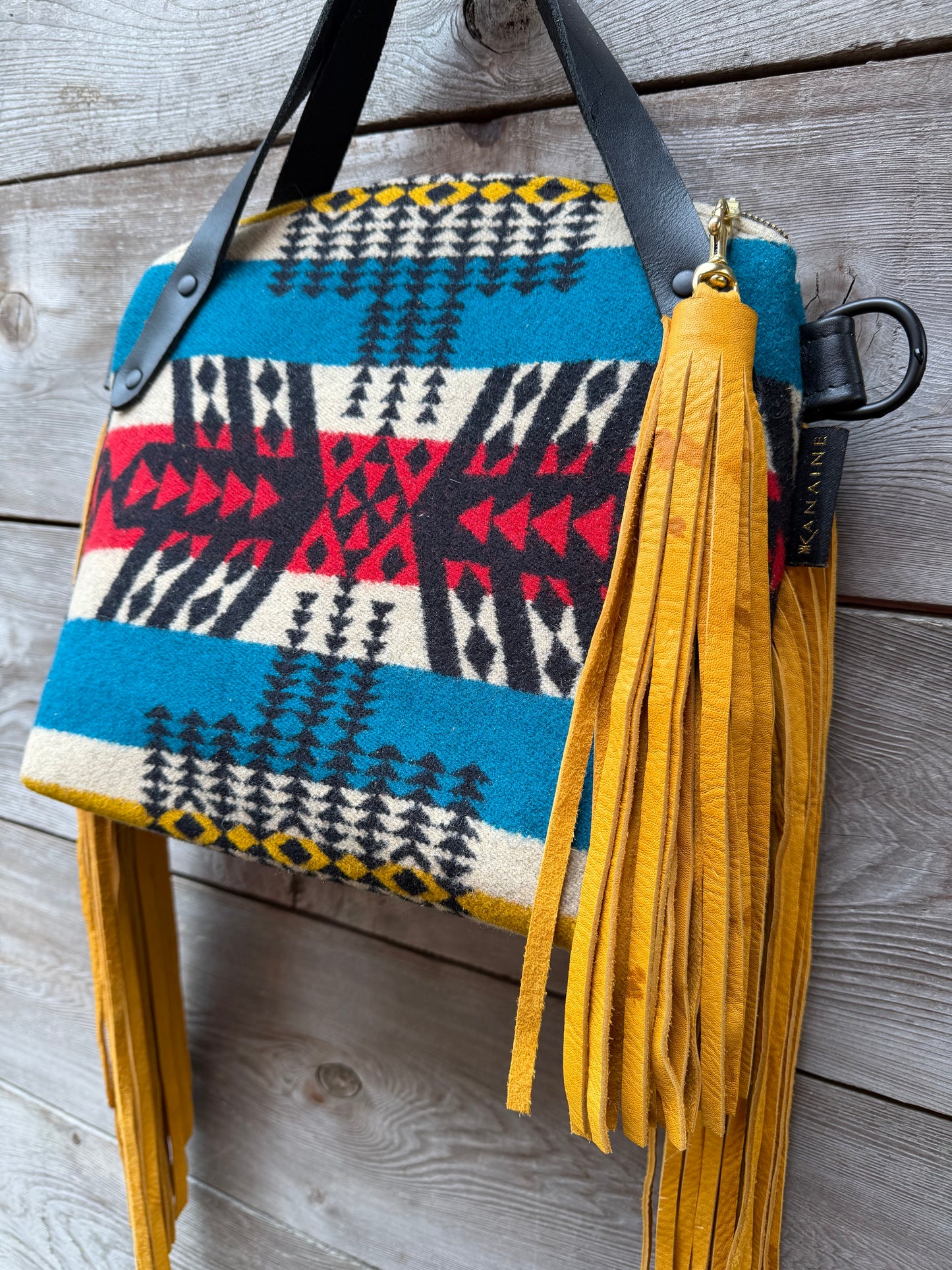 Willie Fringe Bag - L Scorpio Black