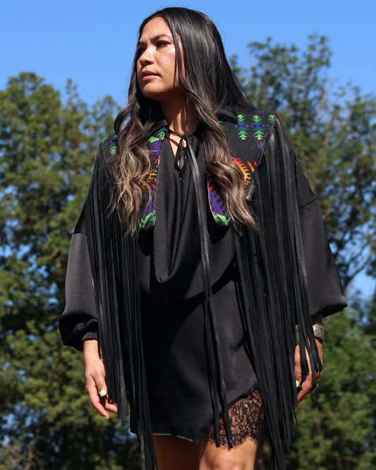 Nicolette Cape - Vintage Black