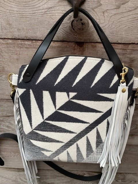 MZ Made Shadow Fringe Bag