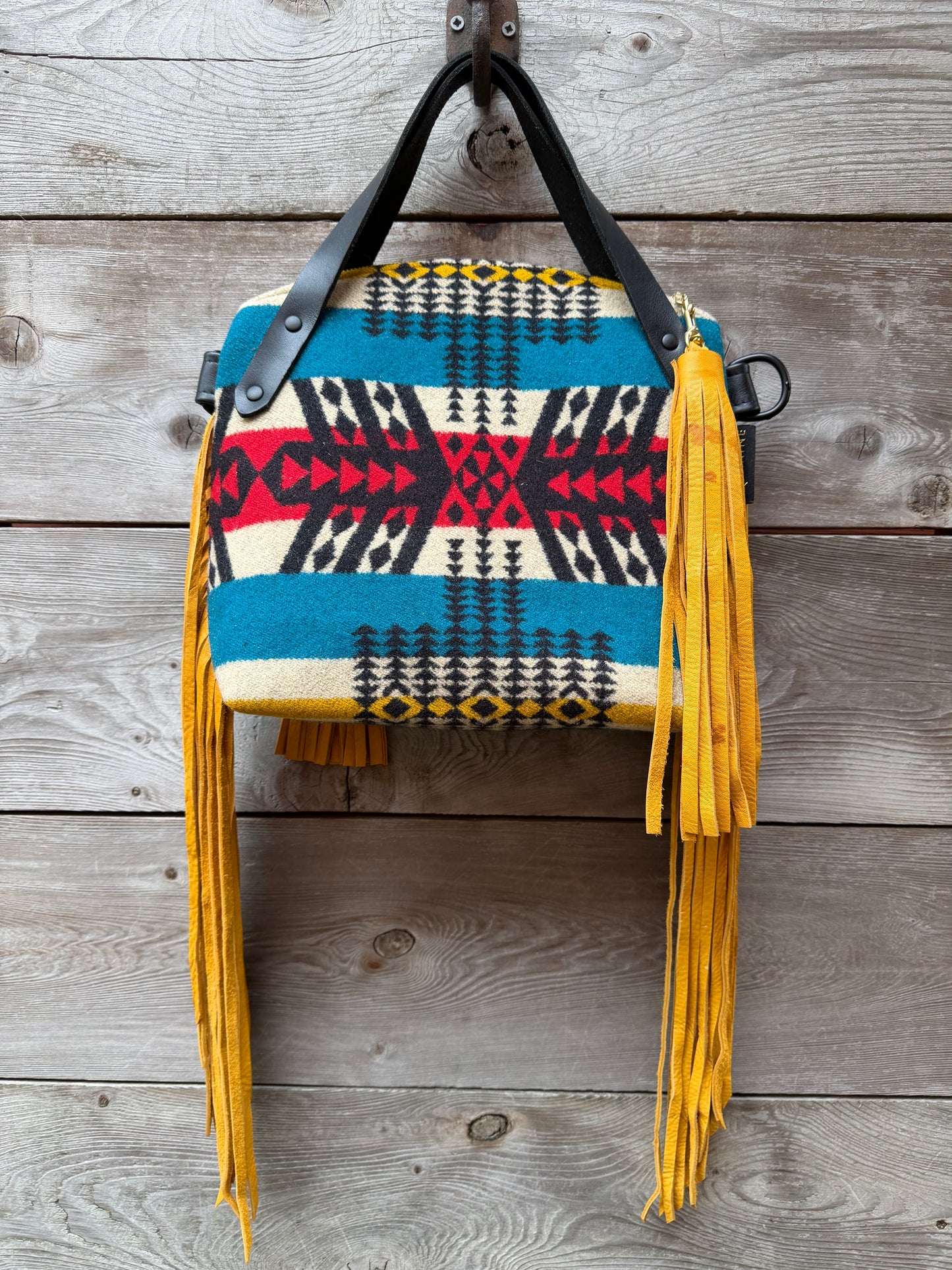 Willie Fringe Bag - L Scorpio Black